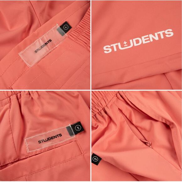 NWT Students Golf Trophy Swim Shorts Coral, Sz Large 33" - Picture 2 of 5